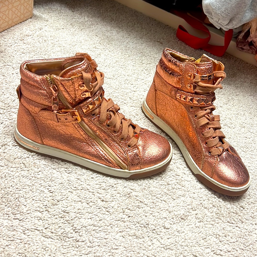 New Michael Kors high top sneakers